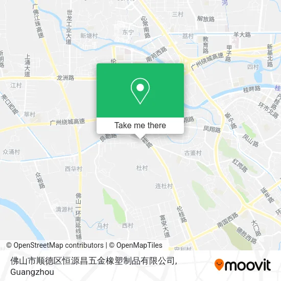 佛山市顺德区恒源昌五金橡塑制品有限公司 map