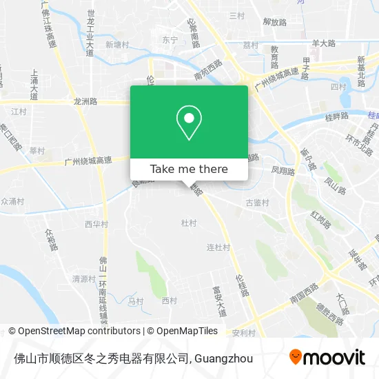 佛山市顺德区冬之秀电器有限公司 map