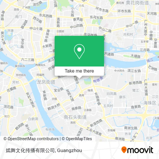嫣舞文化传播有限公司 map
