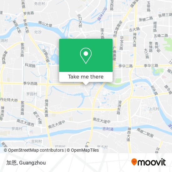 加恩 map