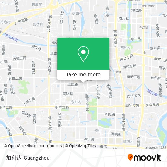 加利达 map