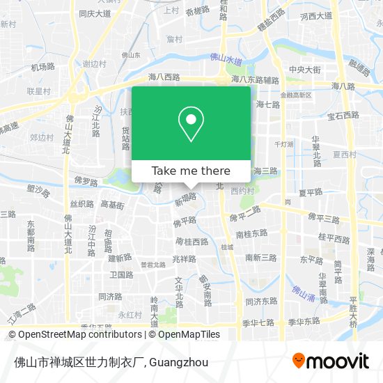 佛山市禅城区世力制衣厂 map