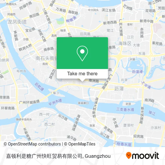 嘉顿利是糖广州快旺贸易有限公司 map