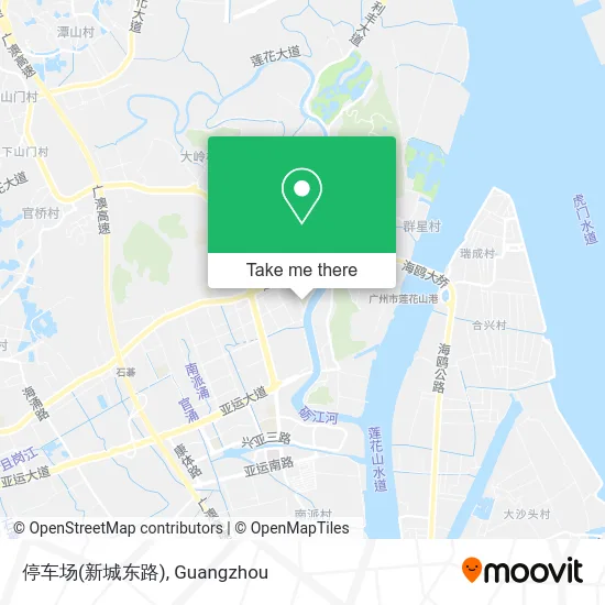 停车场(新城东路) map