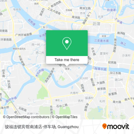 骏福连锁宾馆南浦店-停车场 map