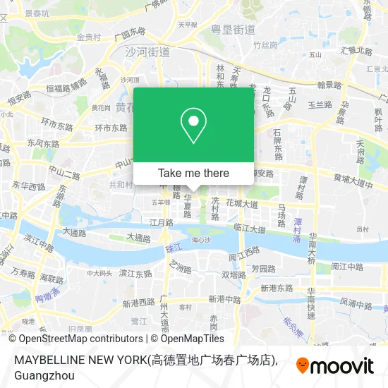 MAYBELLINE NEW YORK(高德置地广场春广场店) map