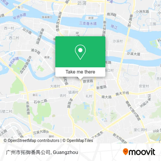 广州市拓御番禺公司 map
