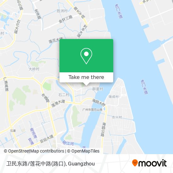 卫民东路/莲花中路(路口) map
