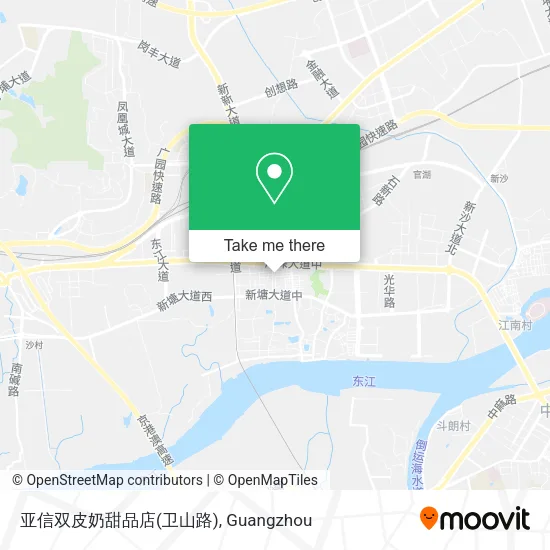 亚信双皮奶甜品店(卫山路) map