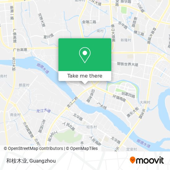 和桉木业 map