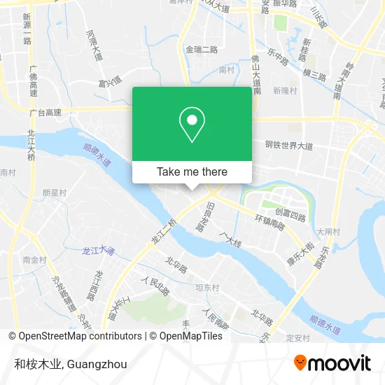 和桉木业 map
