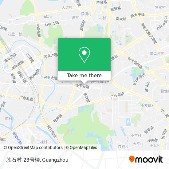 胜石村-23号楼 map