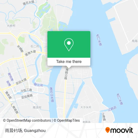 雨晨钓场 map