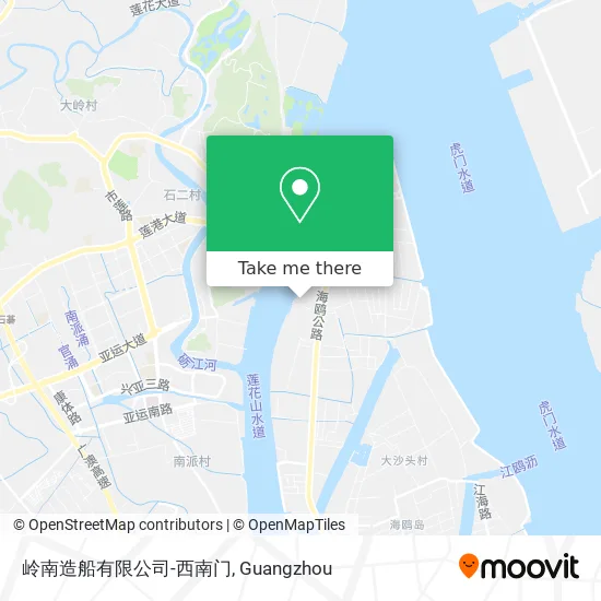 岭南造船有限公司-西南门 map