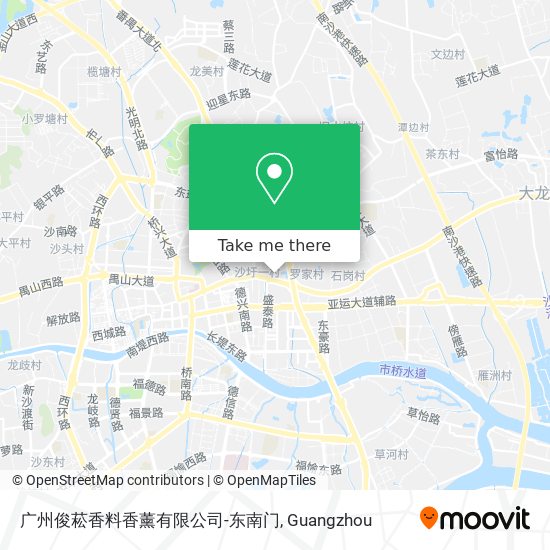 广州俊菘香料香薰有限公司-东南门 map