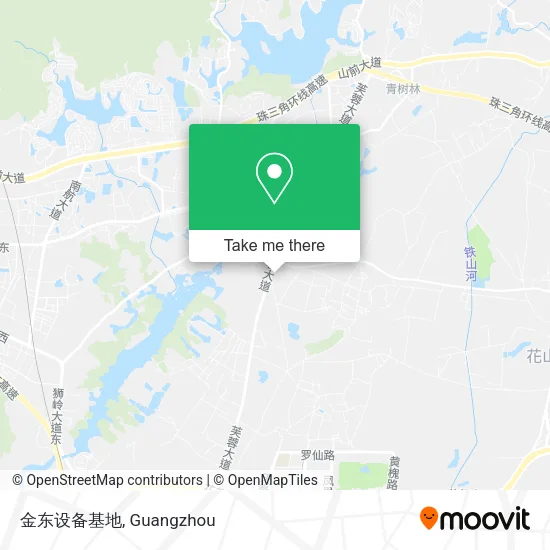 金东设备基地 map