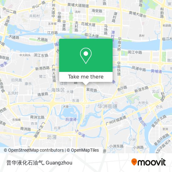 普华液化石油气 map
