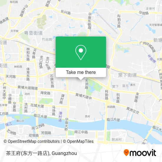 茶王府(东方一路店) map