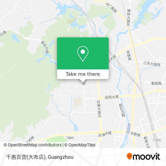 千惠百货(大布店) map