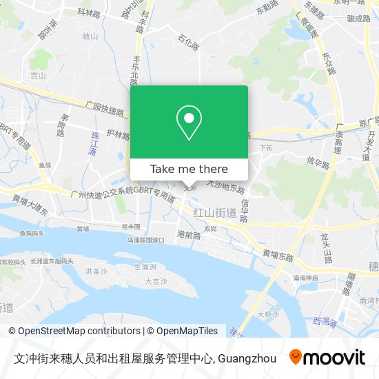文冲街来穗人员和出租屋服务管理中心 map