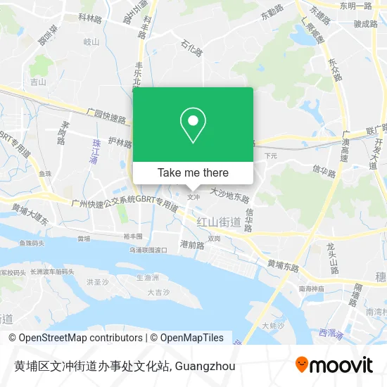 黄埔区文冲街道办事处文化站 map