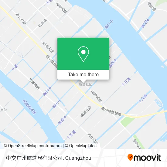 中交广州航道局有限公司 map