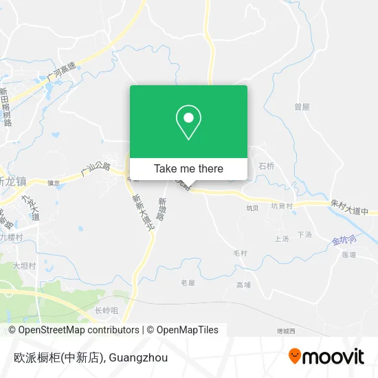 欧派橱柜(中新店) map
