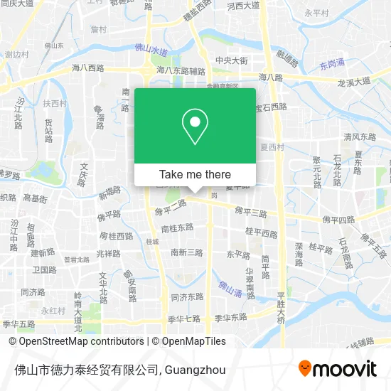 佛山市德力泰经贸有限公司 map