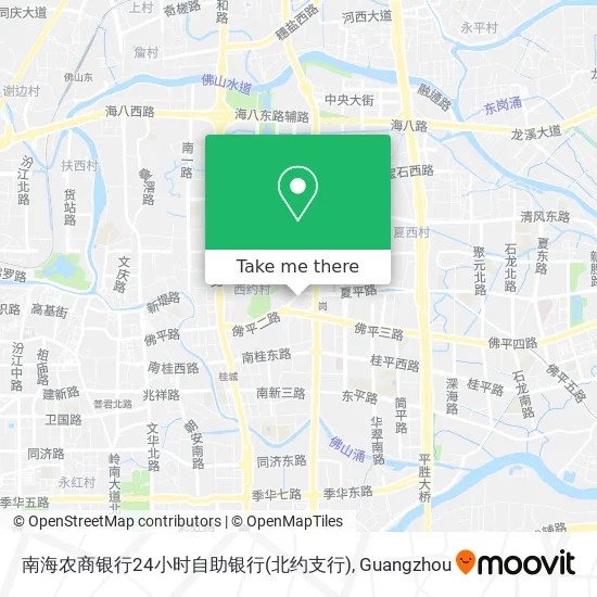 南海农商银行24小时自助银行(北约支行) map