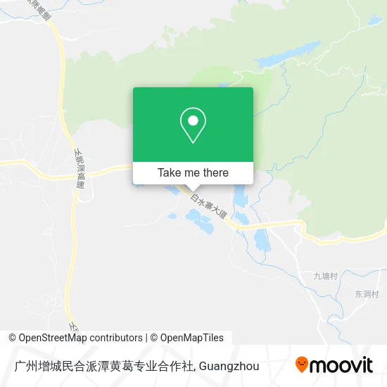 广州增城民合派潭黄葛专业合作社 map