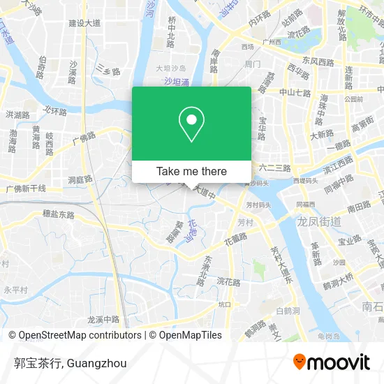郭宝茶行 map
