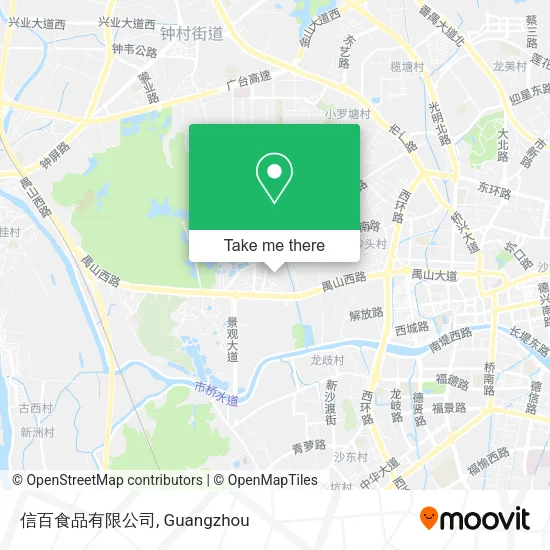 信百食品有限公司 map
