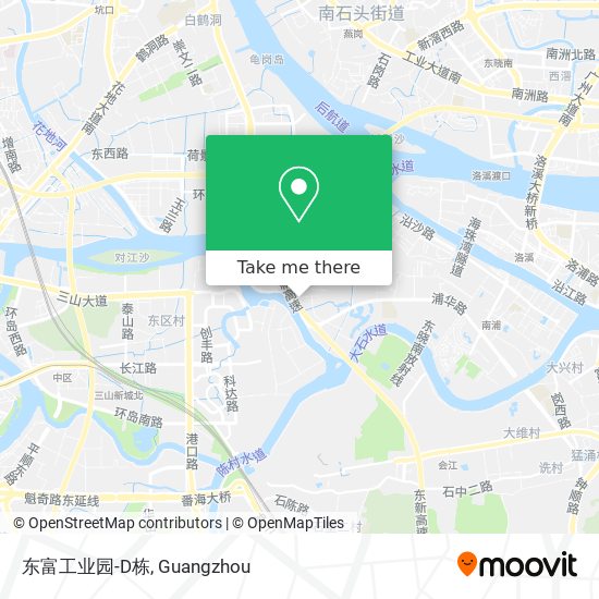 东富工业园-D栋 map