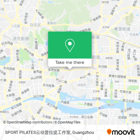 SPORT PILATES云动普拉提工作室 map