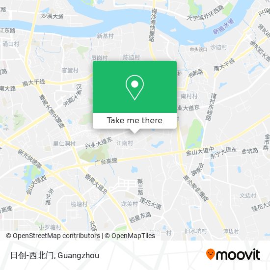 日创-西北门 map