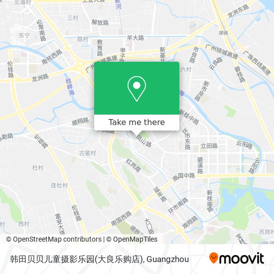 韩田贝贝儿童摄影乐园(大良乐购店) map
