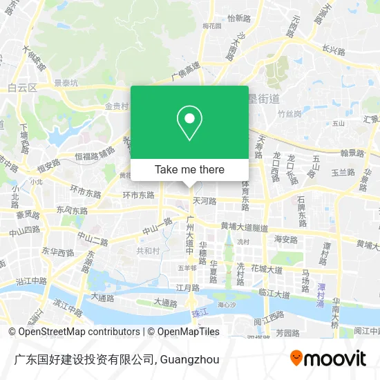 广东国好建设投资有限公司 map
