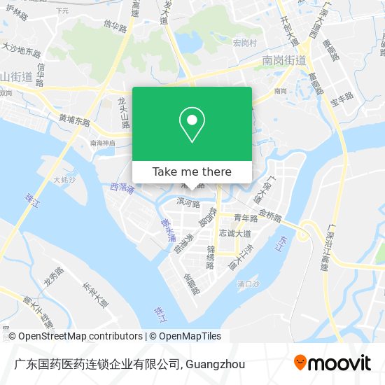 广东国药医药连锁企业有限公司 map