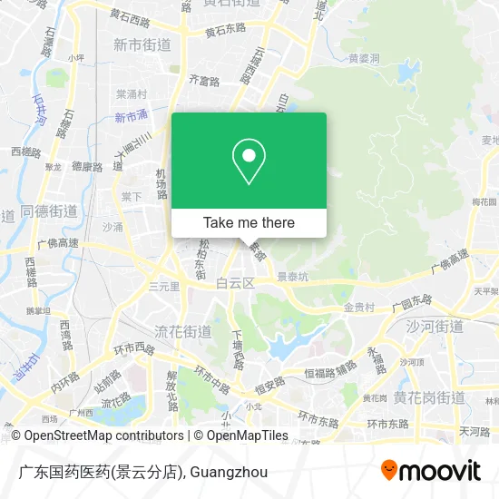 广东国药医药(景云分店) map