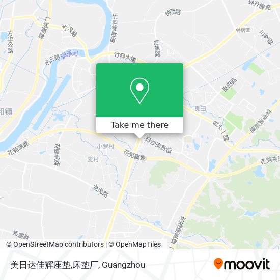 美日达佳辉座垫,床垫厂 map