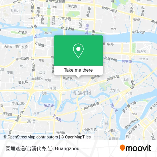 圆通速递(台涌代办点) map