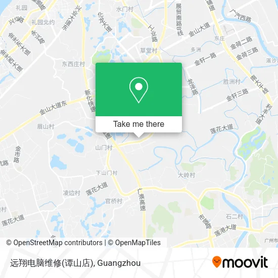 远翔电脑维修(谭山店) map
