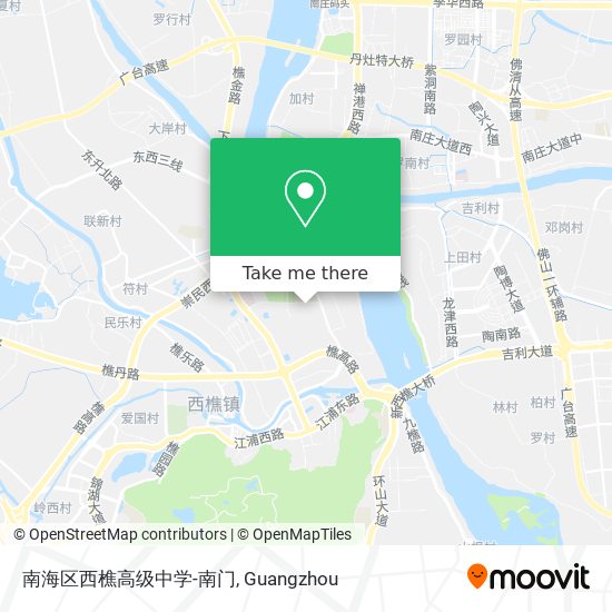 南海区西樵高级中学-南门 map