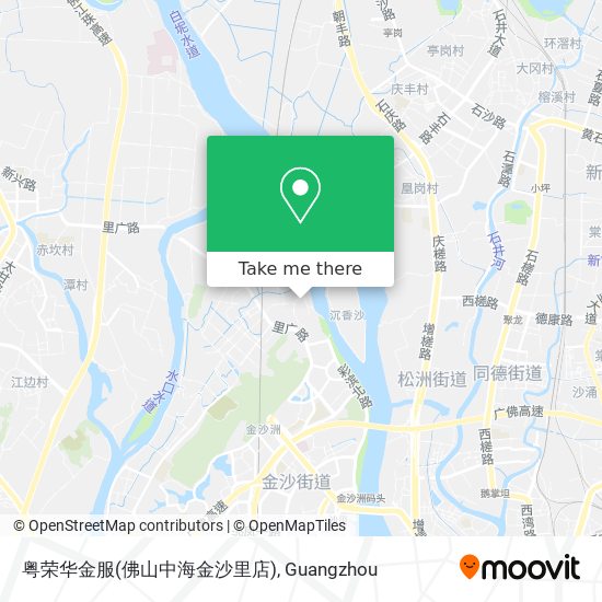 粤荣华金服(佛山中海金沙里店) map