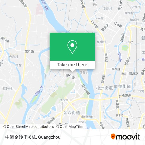 中海金沙里-6栋 map