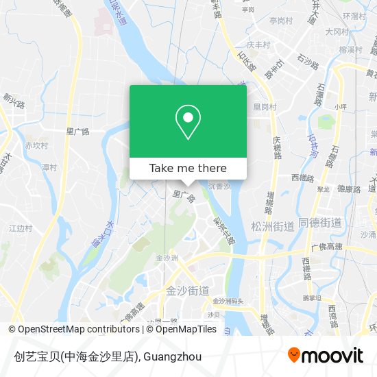 创艺宝贝(中海金沙里店) map
