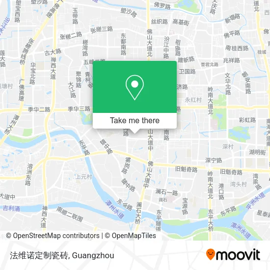 法维诺定制瓷砖 map