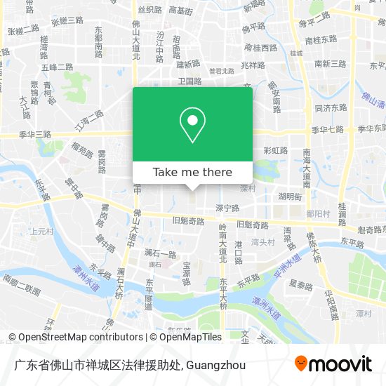 广东省佛山市禅城区法律援助处 map
