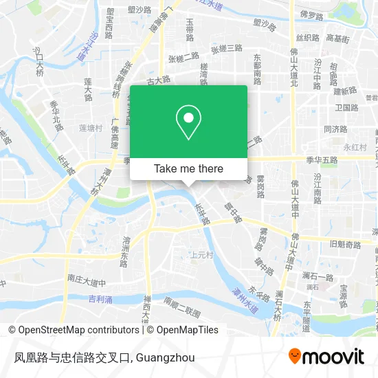凤凰路与忠信路交叉口 map