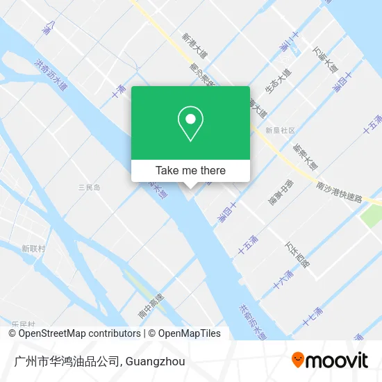 广州市华鸿油品公司 map